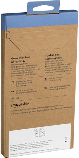 Amazon Kindle Kids (2024) 6" (16GB) Unicorn Valley