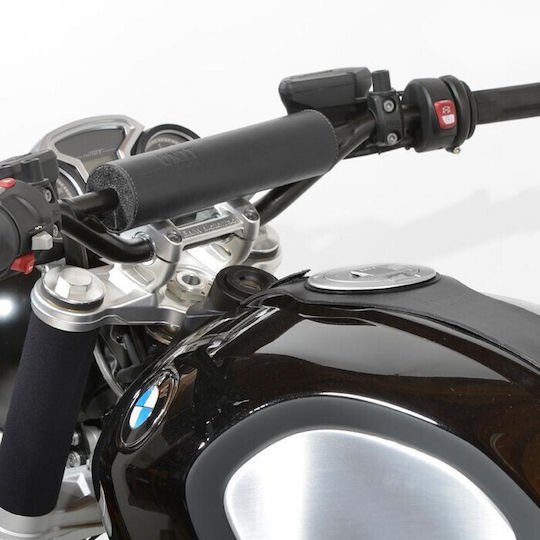 Unit Garage Motorcycle Handlebar Pad Protector Black
