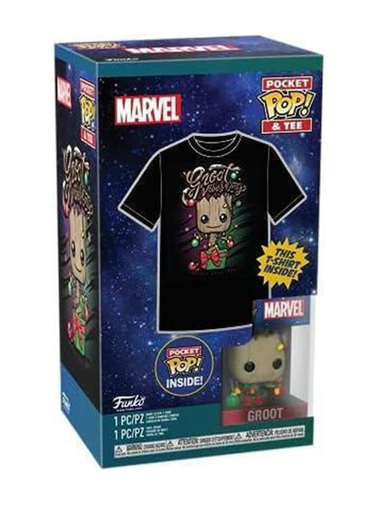 Funko Pop! Tees Movies: Guardians of the Galaxy - Holiday Groot (S)