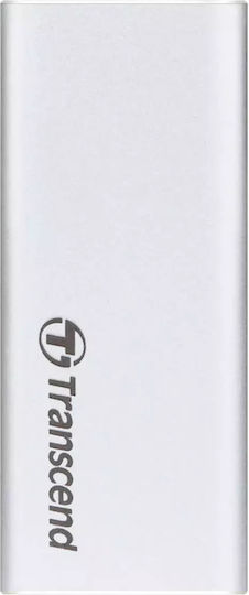 Transcend ESD260C USB-C Εξωτερικός SSD 250GB 2.5" Ασημί