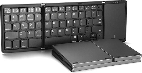 B089T Fără fir Bluetooth Doar tastatura Engleză Internațională