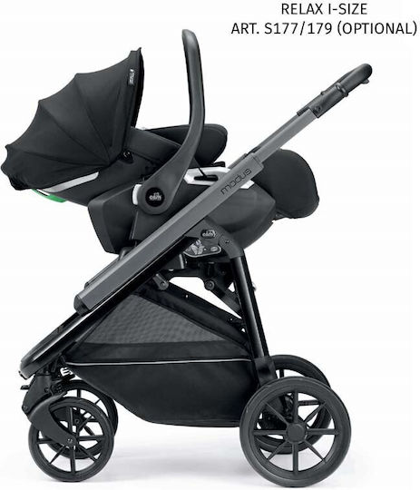 Cam Modus Duo Бебешка количка 2 в 1 Light Anthracite