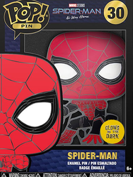 Funko Pop! Pin Marvel: Spider-Man 10 cm Glows in the Dark Chase Funko Pop! Pin Marvel: Spider-Man 10 cm Glows in the Dark Chase