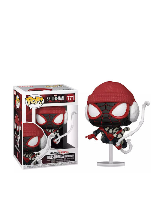 Funko Pop! Marvel: Miles Morales (winter Suit) Bobble-Head