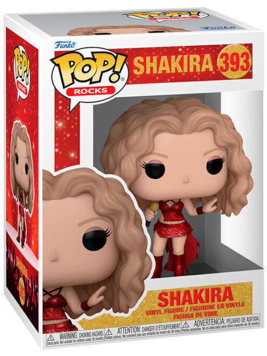 Funko Pop Rocks Shakira Super Bowl Metalic 393 84825