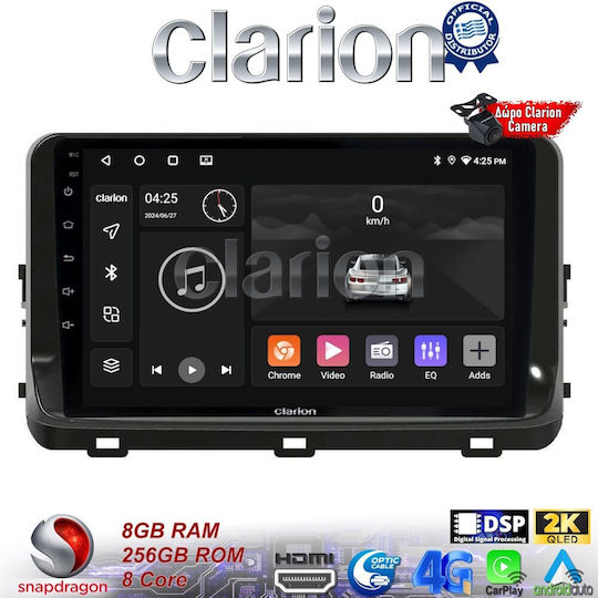 Clarion Car Audio System for Kia XCeed 2018> (Bluetooth/USB/WiFi/GPS/Apple-Carplay/Android-Auto) with Touch Screen 7"