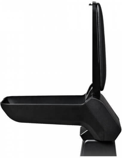 Rati Armster Car PU Armrest for Volkswagen Polo 18+ Black