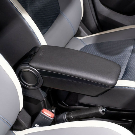 Rati Armster Car Leather Armrest for Opel Corsa Black