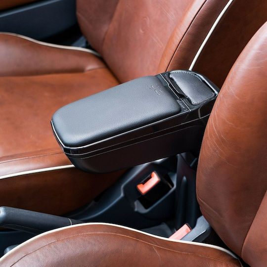 Rati Armster 2 Car PU Armrest for Dacia Duster 2009-2017 Black