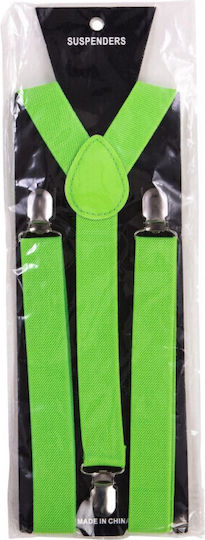 Carnival Suspenders Green