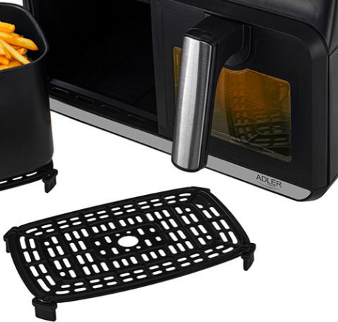 Adler Air Fryer με Διπλό Αποσπώμενο Κάδο 8lt Μαύρο AD 6315