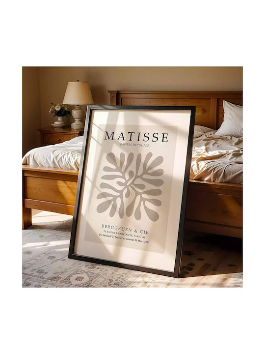Poster Matisse Cut-Outs Art055 21cm X 30cm White Frame PVC 18x24