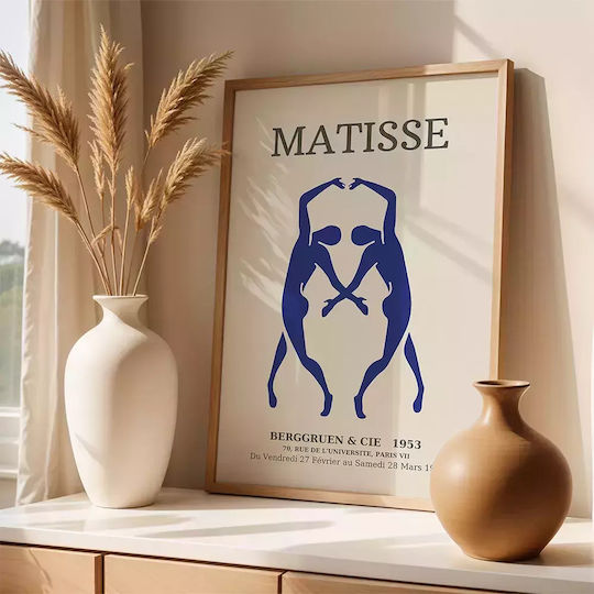 Poster Matisse Berggruen & Cie Art016 21cm x 30cm Weißer Rahmen PVC 18x24