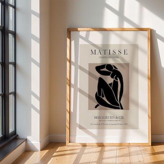 Плакат Matisse Cut-Outs Art049 21см X 30см Бяла PVC рамка 18x24