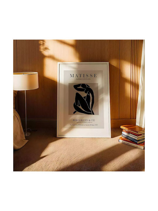 Poster Matisse Cut-Outs Art049 21cm X 30cm White PVC Frame 18x24