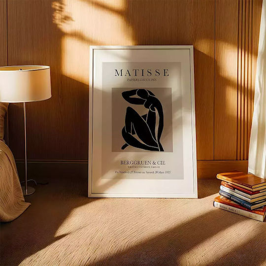 Плакат Matisse Cut-Outs Art049 21см X 30см Бяла PVC рамка 18x24