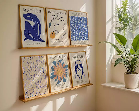 Poster Matisse Berggruen & Cie Art016 21cm x 30cm Weißer Rahmen PVC 18x24