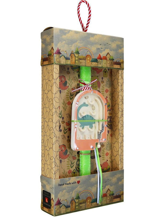 Mini Flibber Dinosaur Green Candle Mini Flibber Dinosaur Green Candle