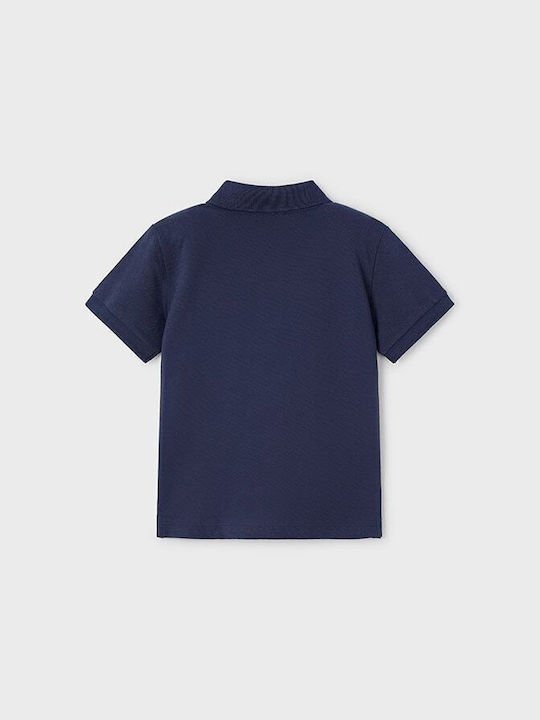 Mayoral Children's Polo Short Sleeve Blue