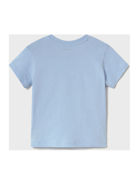 Kinder-T-Shirt blaues Licht