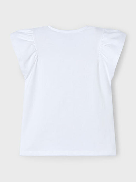 Kids' Shirt Short Sleeve Beige-Sky Blue