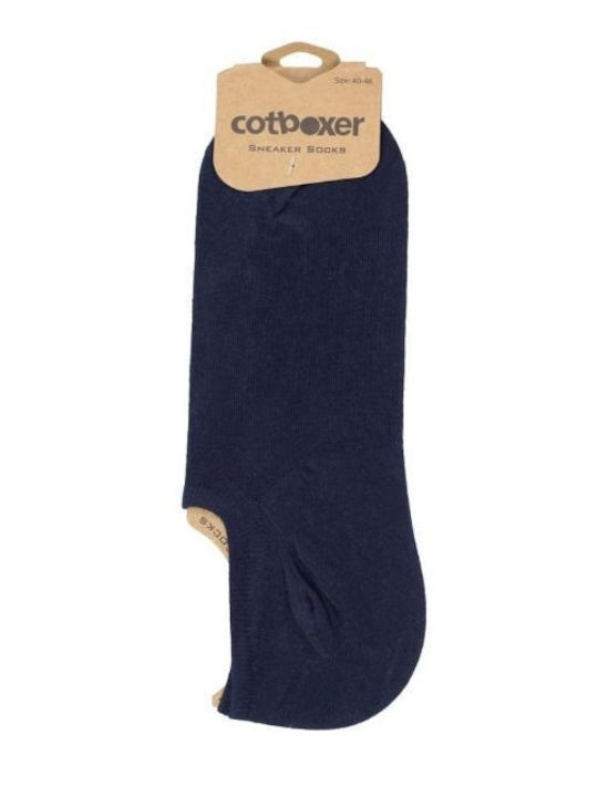 Herren Sneaker Socken Martin Baumwolle Cotbox 22916 Dunkelblau