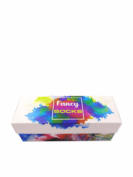 Gift Box Κάλτσες Βαμβακερές Σχέδια Mixed 6 Ζευγάρια Gift Box Κάλτσες Βαμβακερές Σχέδια Mixed 6 Ζευγάρια