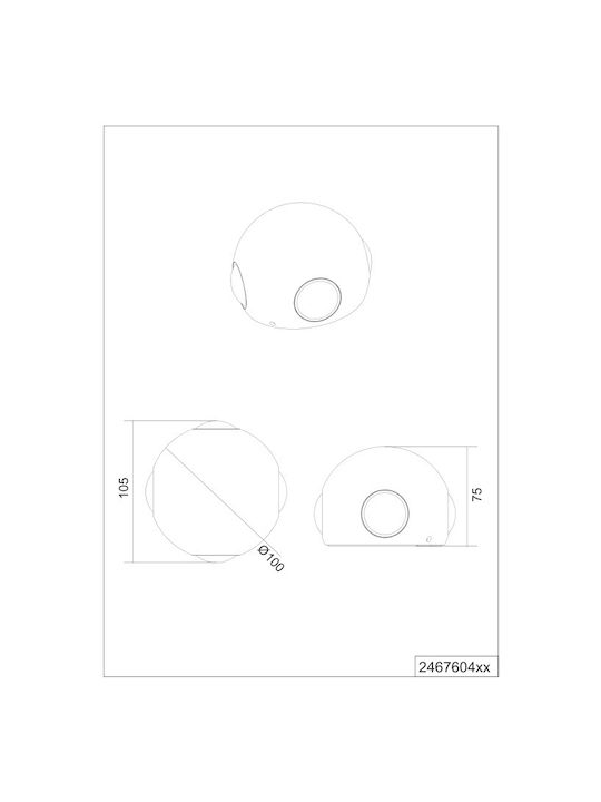 Trio Lighting Wall-Mounted Outdoor Light IP54