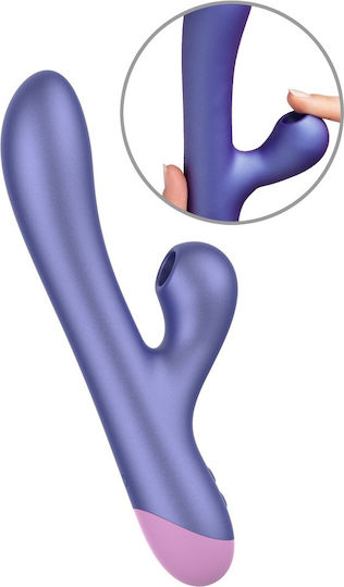 Romp Δονητής Rabbit με Απομακρυσμένο Έλεγχο with Pulsator 22cm Μωβ