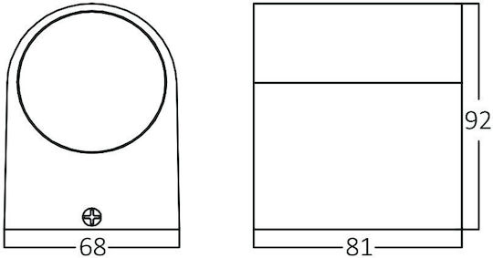 Braytron Punkt 8,1x6,8x9,2cm Braytron Punkt 8,1x6,8x9,2cm