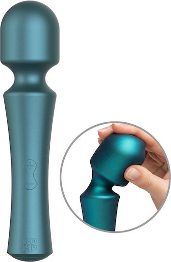 Romp Metallic Look Vibrator Massage 20cm Grün