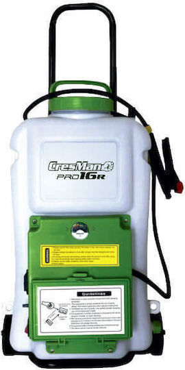 Cresman Pressure Sprayer Battery with a Capacity of 16lt