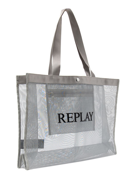 Damentasche Tote Handtasche Silber