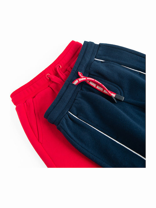 Pantaloni De Trening Albastru 2 Bucăți Spiderman