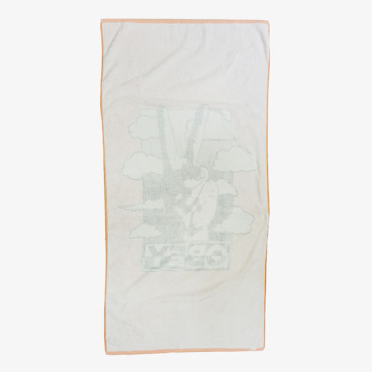 Obey Strandtuch Baumwolle Orange 78x155cm.