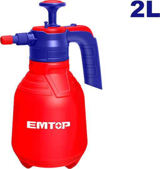 Emtop Pulverizator cu presiune cu Capacitate 2lt 2.5bar