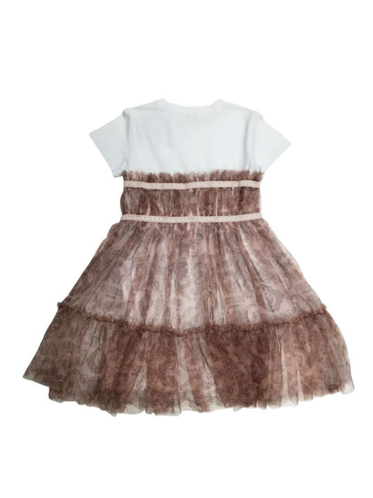 Guess Children's Dress Tulle Coffee