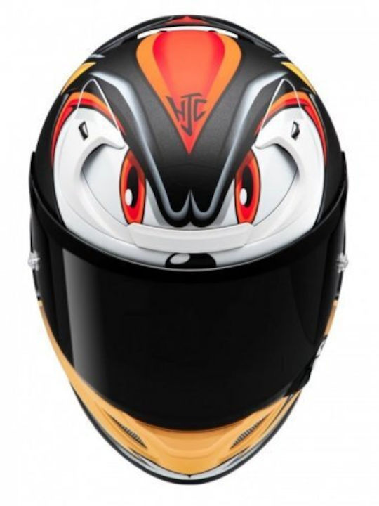Rpha 12 Shadow The Hedgehog MC1SF Motorradhelm Volles Gesicht ECE 22.06 mit Pinlock