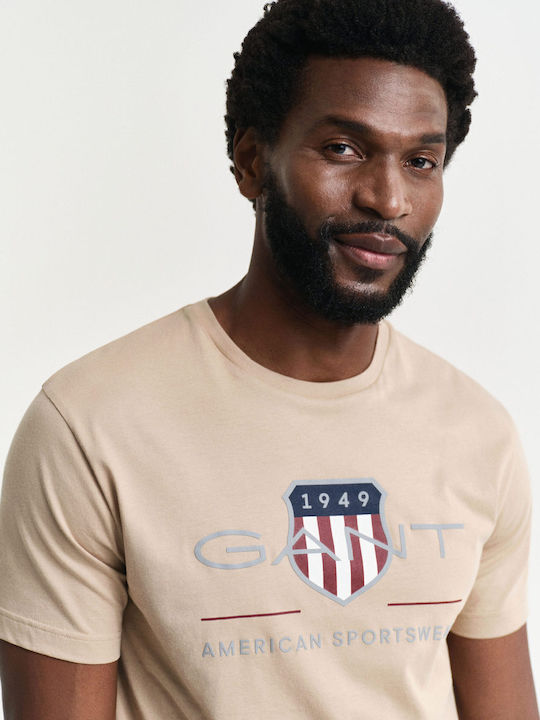 Archive Shield T-shirt Beige