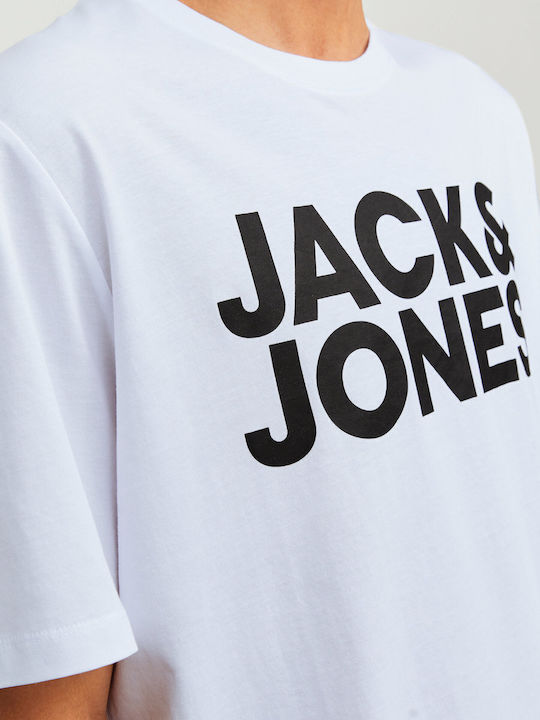 T-shirt White/Black Letters