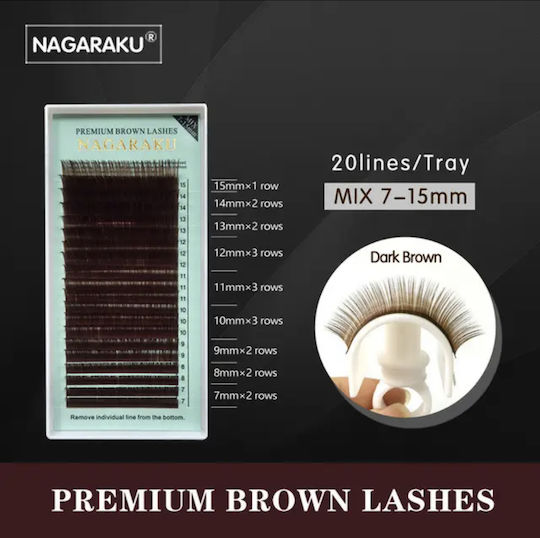 Nagaraku Мигли 0.10 / D Черни