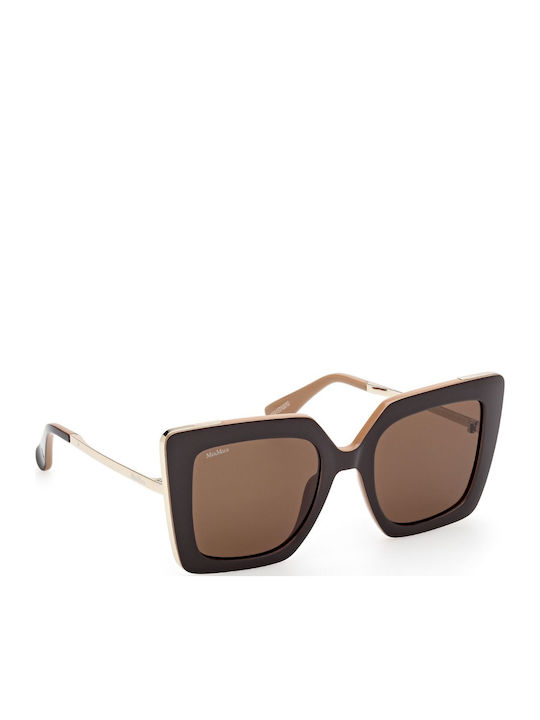 Max Mara Sunglasses Brown with Acetate Frame & Brown Lens Max Mara Sunglasses Brown with Acetate Frame & Brown Lens