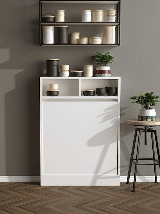 Desk Bracke Wooden White 70x15x96cm