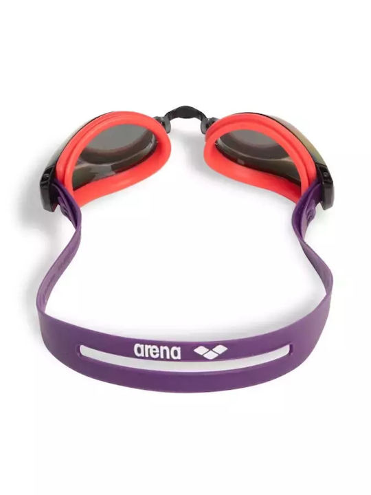 Arena Zoom X-fit Swimming Goggles Adults Brown