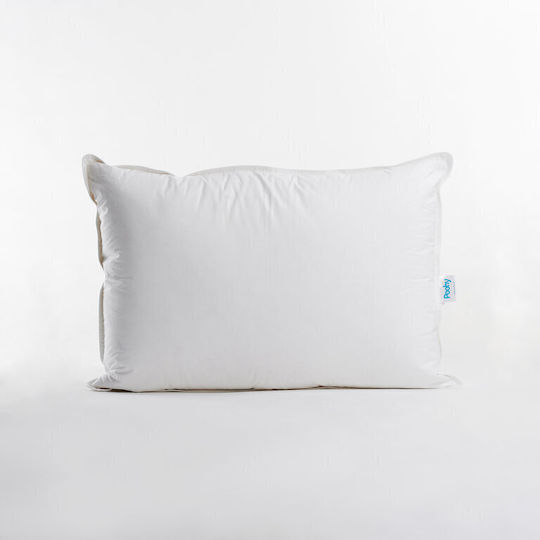 Duo 2-Chamber Pillow New White European Duck Down 60% Down Fp 550 Cuin 50x70 Cm Low