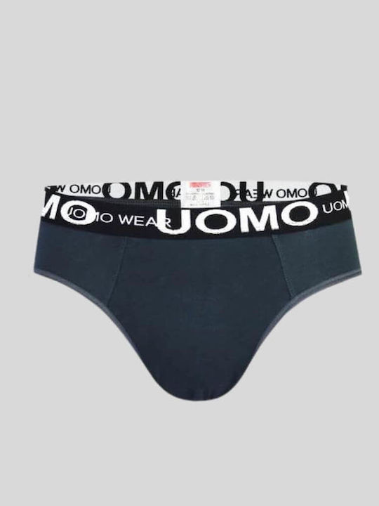 Uomo Σετ Παιδικά Βρακάκια Πολύχρωμο 3τμχ
