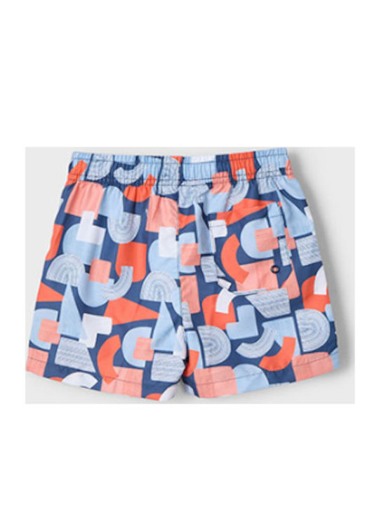 Mayoral Kids Swimwear Swim Shorts blue squirrel