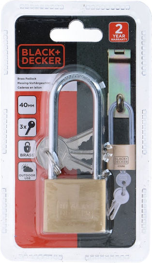 Black & Decker Lăcăt Prelungit cu cheie 40mm Black 1buc