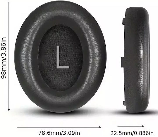 Bose 700 Nc700 Ersatz-Ohrpolster Paar - Grau