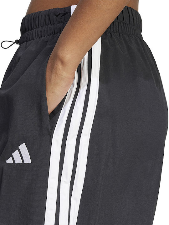 Essentials 3-Stripes Sweatpants Wide Black